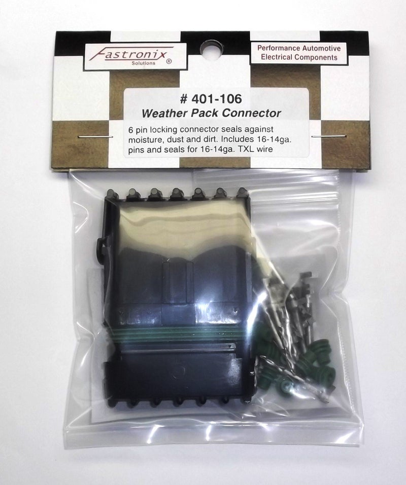 Fastronix Solutions Fastronix Weather Pack Connector Kit (6-Pin) - Image 2